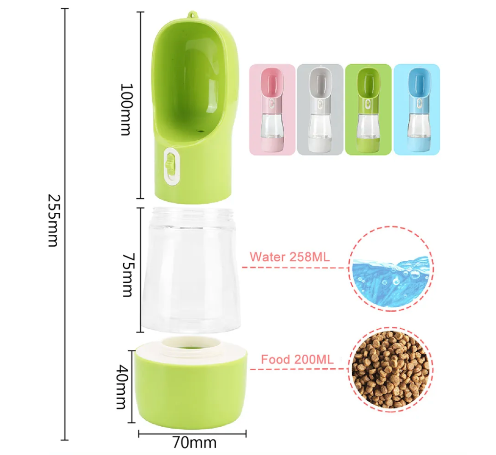2in1 Hundeflasche