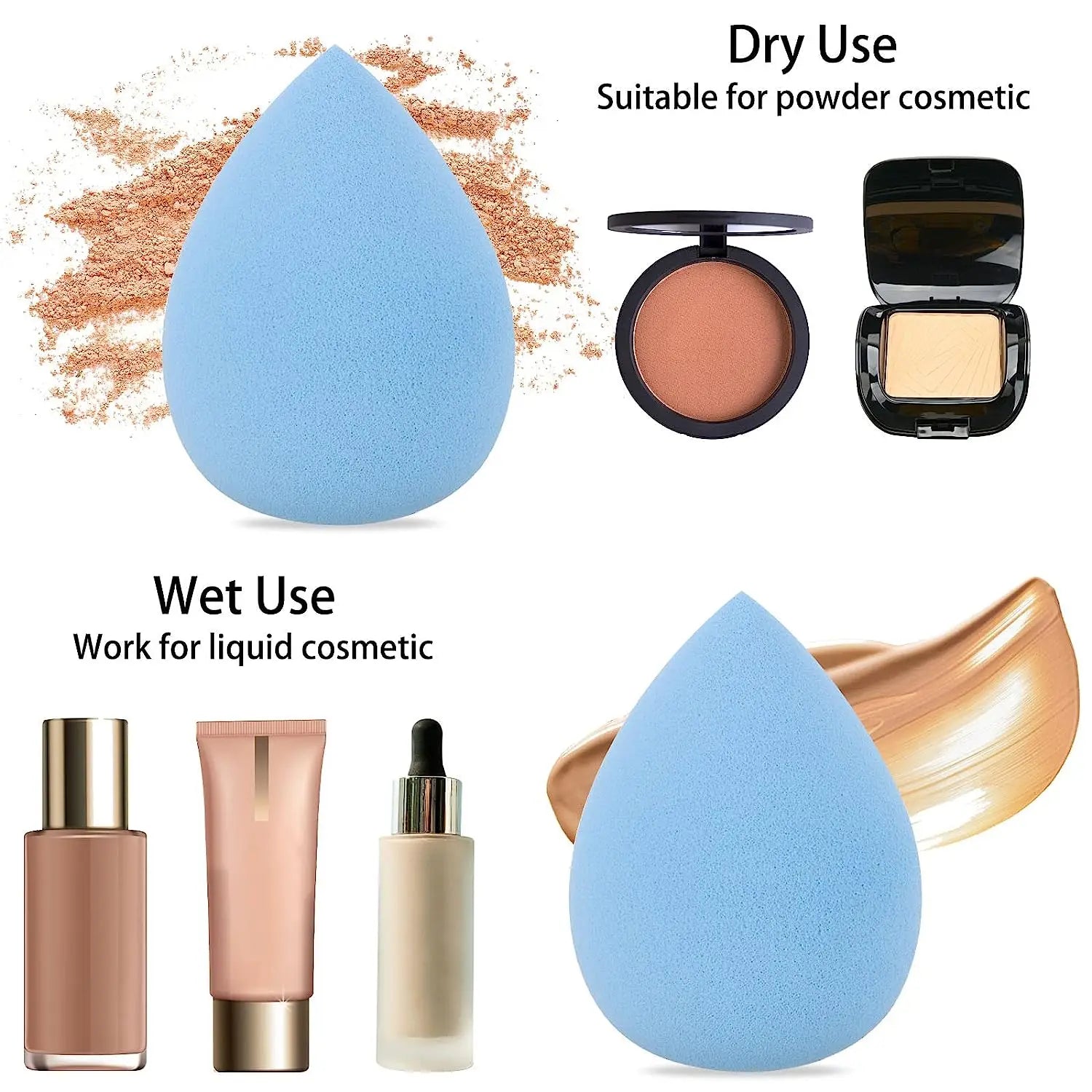 13-teiliges Beauty-Puff-Set für perfektes Make-up!