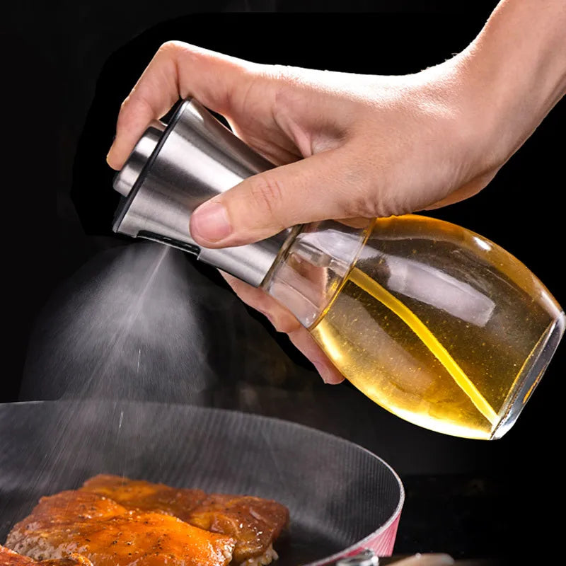Ölsprüher aus Glas für die Küche beim BBQ!